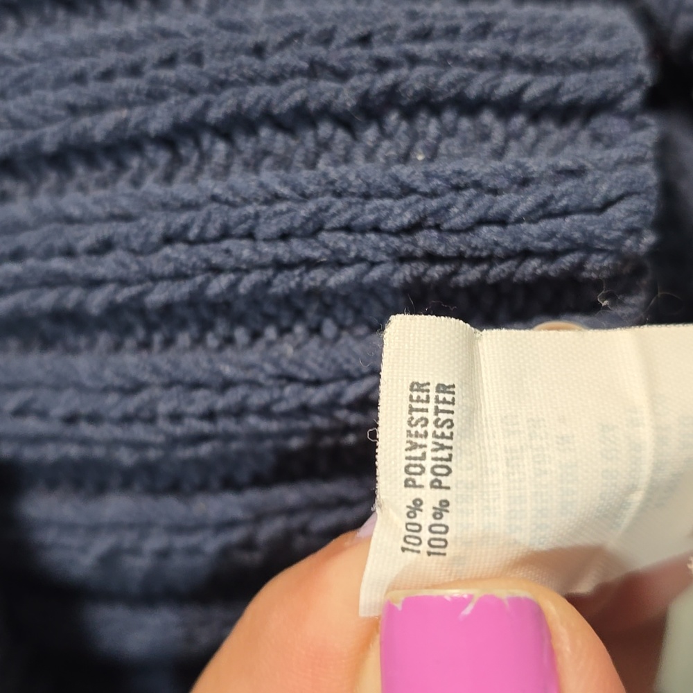 Aerie Navy Blue Turtleneck Sweater - Picture 5 of 12
